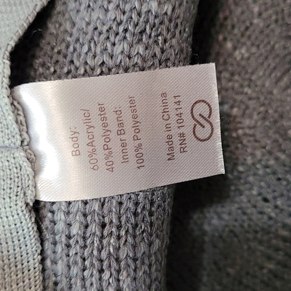 Blue/Grey Floppy Hat - Picture 9 of 11